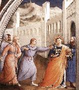 ANGELICO  Fra The Arrest of St Stephen France oil painting artist